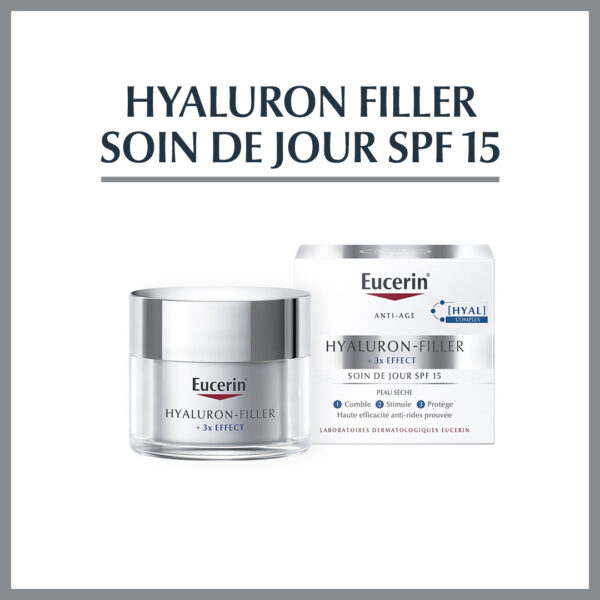 EUCERIN HYALURON FILLER SOIN DE JOUR PEAU SECHE 50ML