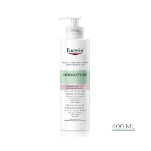 EUCERIN DERMOPURE GEL NETTOYANT TRIPLE ACTION 150ML