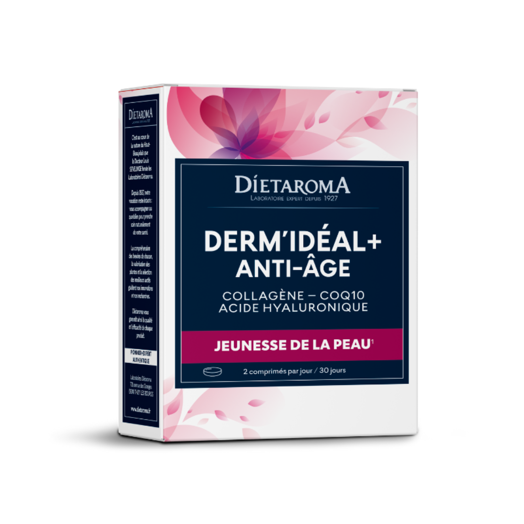 DIETAROMA DERM'IDEAL PLUS COLLAGENE + COQ10 ACIDE HYALURONIQUE B60 COMP