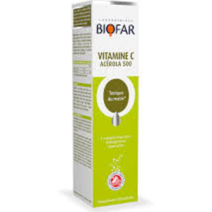 BIOFAR CO VITAMINE C ACEROLA 500MG B20 COMP