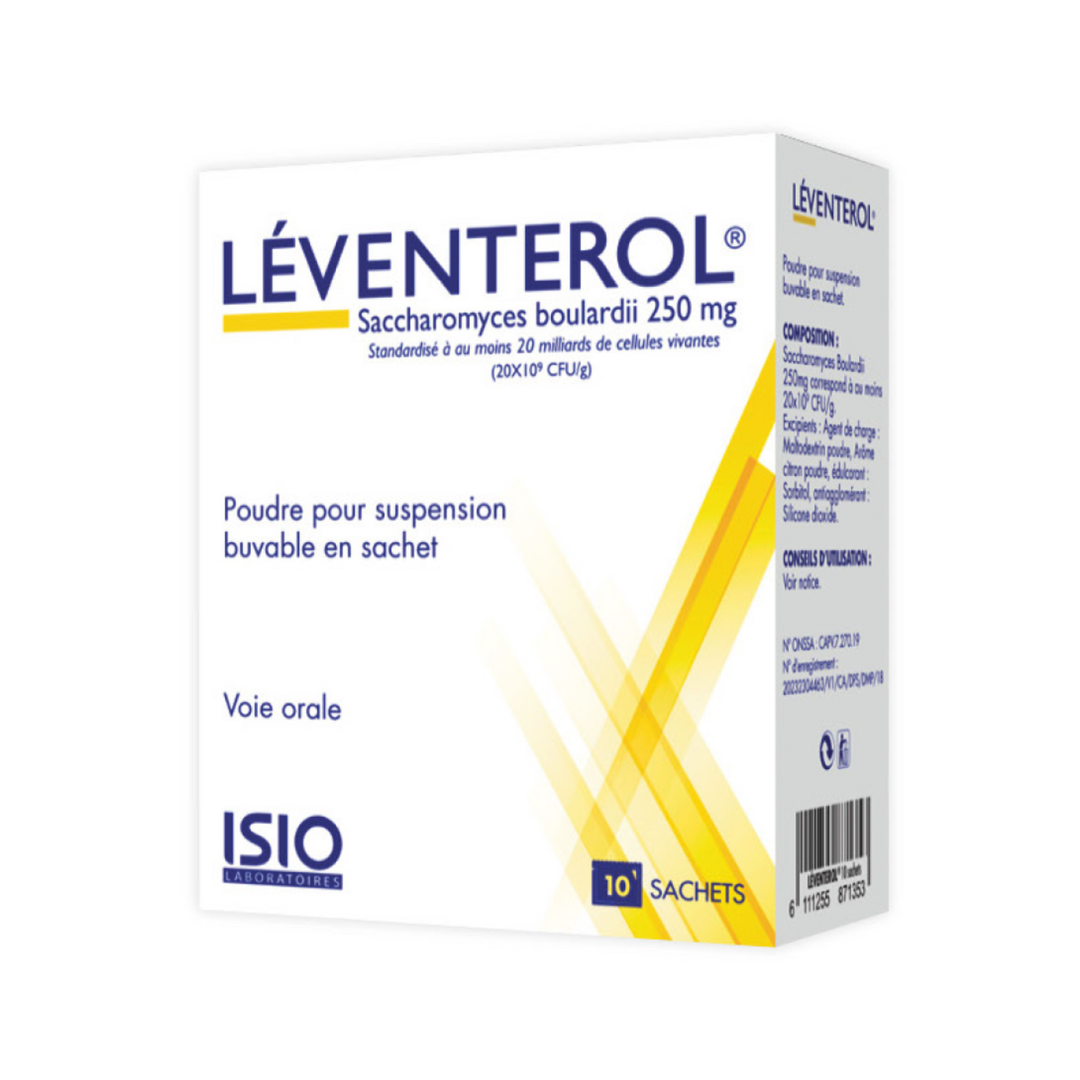 LEVENTEROL CO 250MG B20 GELULES