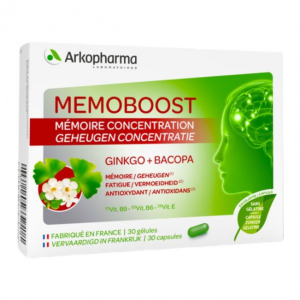 MEMOBOOST GINKGO + BOCAPA B30 GELULES