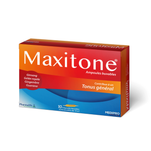 MAXITONE AB B10 AMPOULES BUVABLES