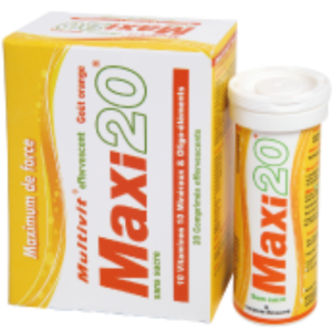 MAXI CO 20 MULTIVITAMINES B20 COMP GM