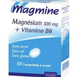 MAGMINE MAGNESIUM 300MG + VITAMINE B6 B30 COMP
