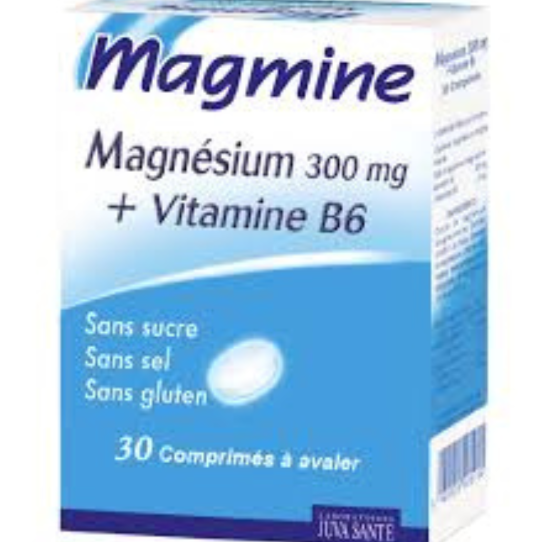 MAGMINE MAGNESIUM 300MG + VITAMINE B6 B30 COMP