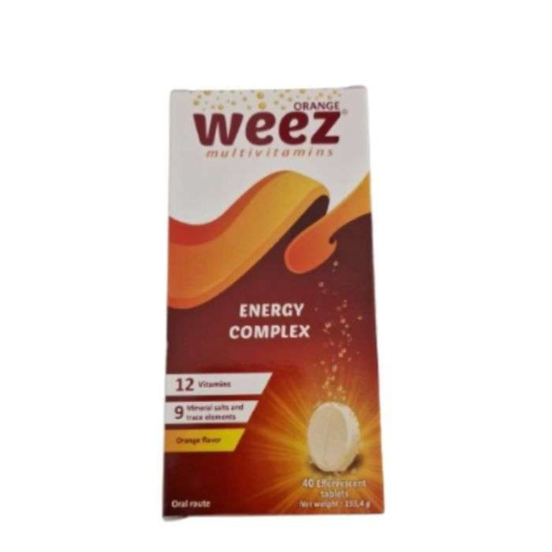 WEEZ VIT C 180MG + ZINC 15MG B30 COMP
