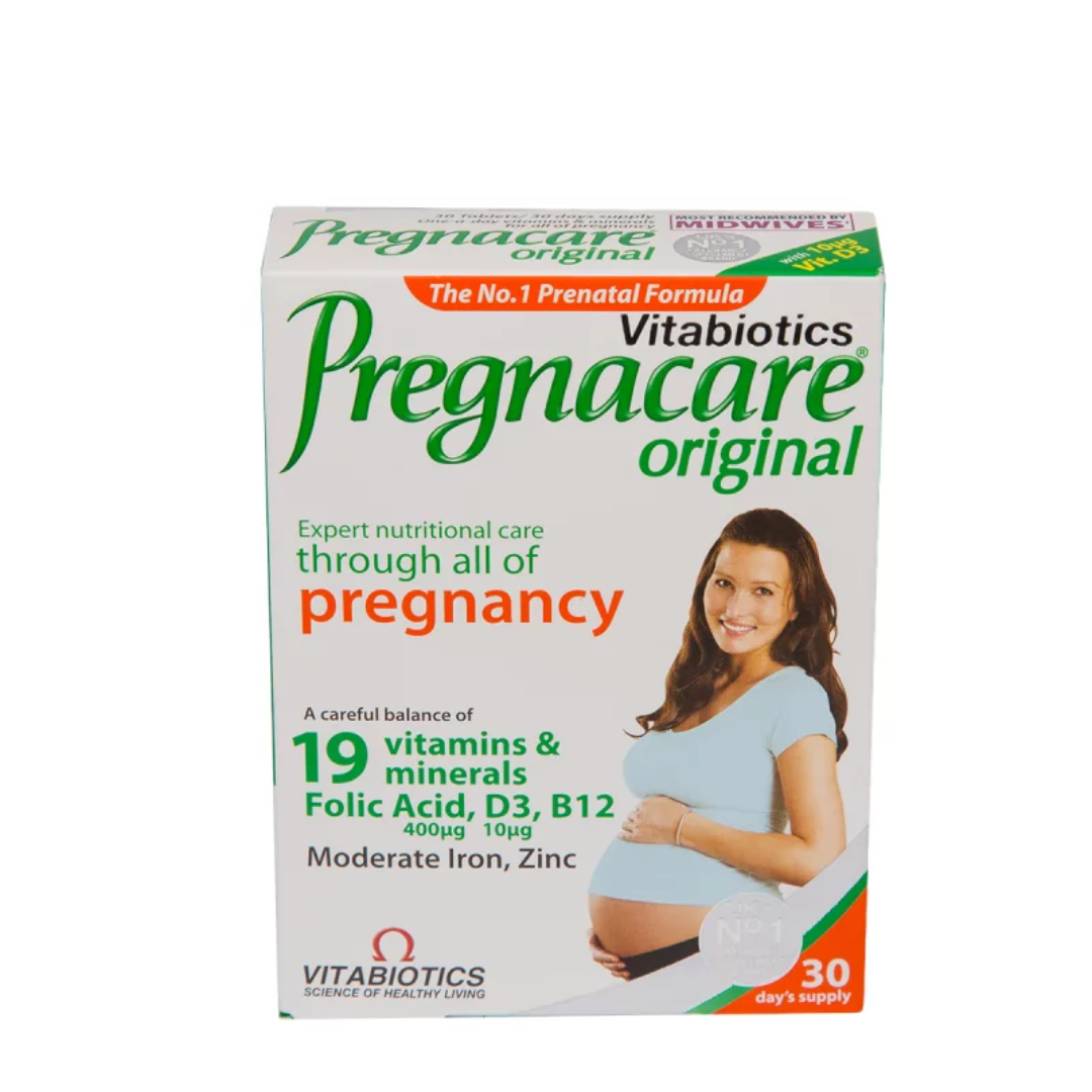 PREGNACARE GROSSESSE ORIGINAL B30 GELULES REF VIT007