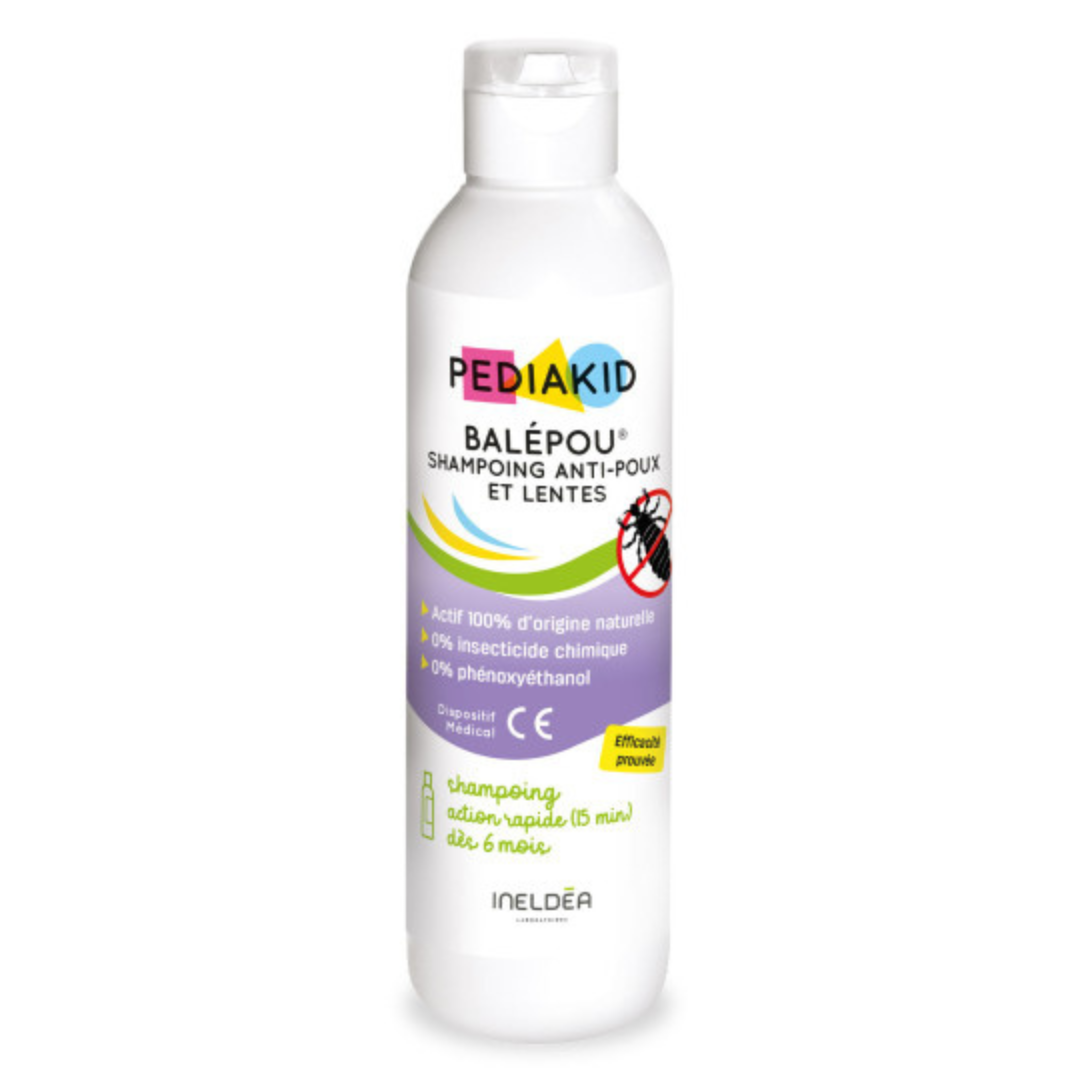 PEDIAKID BALEPOU SHAMPOOING ANTI-POUX ET LENTES 200ML