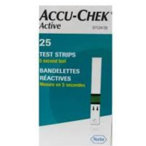 ACCU-CHEK ACTIVE BANDELETTES B25