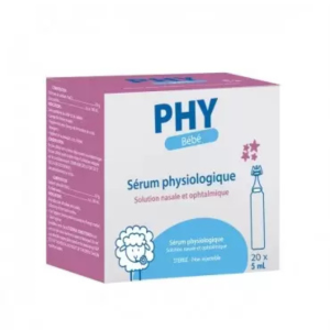 GILBERT PHY SERUM PHYSIOLOGIQUE 5ML B20