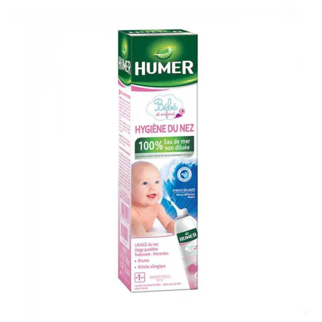 HUMER HYGIENE NEZ SOLUTION ISOTONIQUE ENFANT & NOURRISSON 150ML
