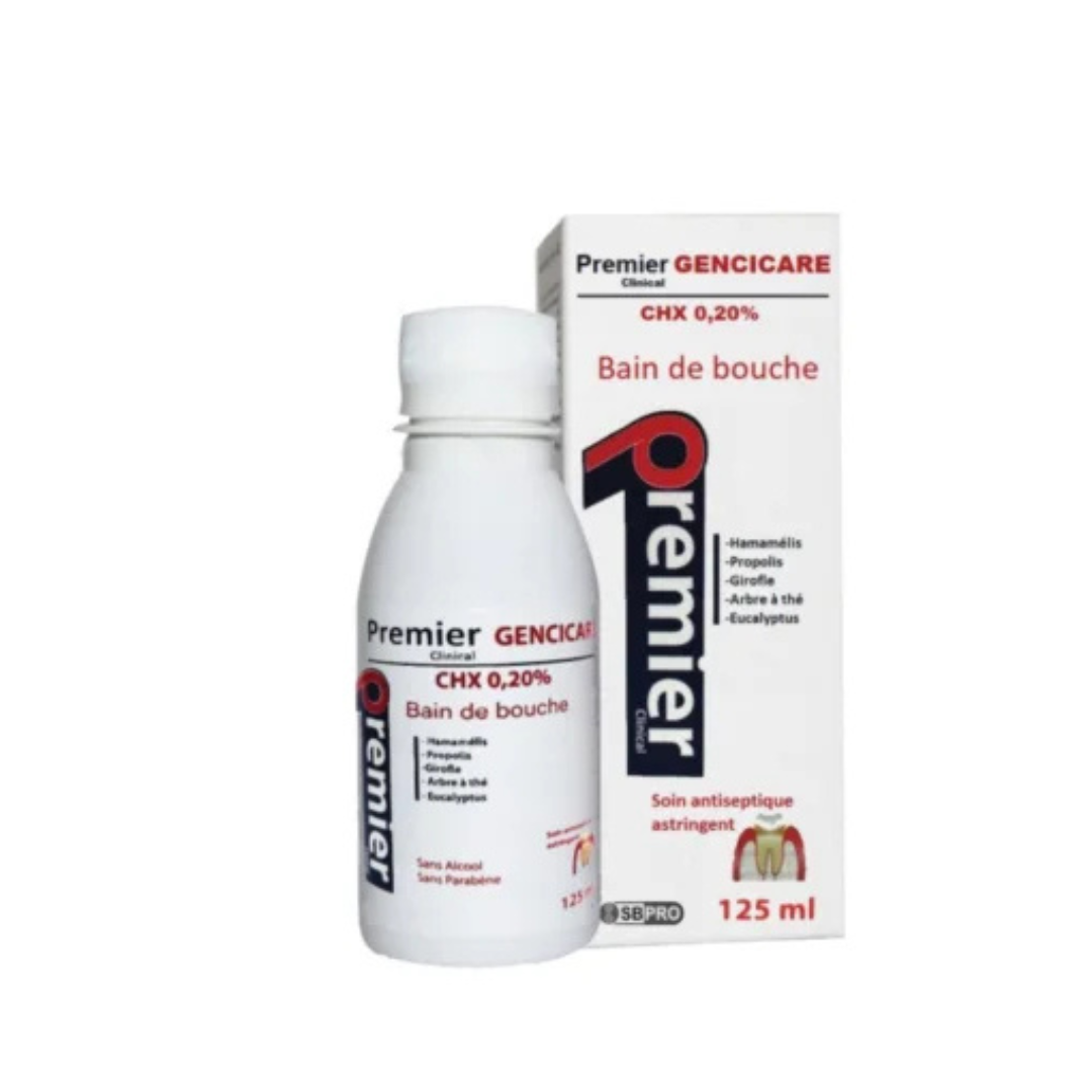 PREMIER CLINICAL GENCICARE BAIN DE BOUCHE 125ML