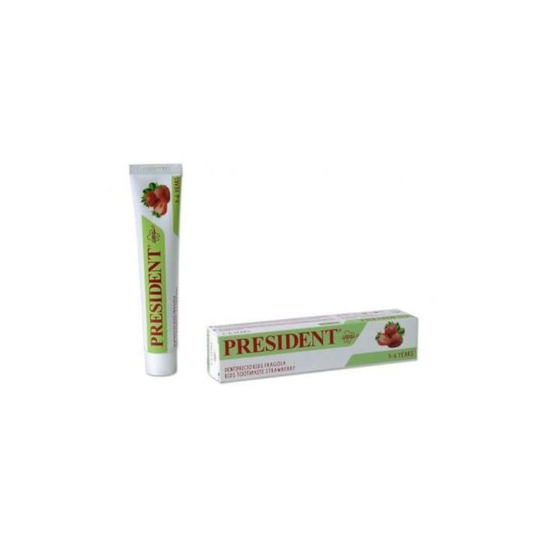 PRESIDENT DENTIFRICE KIDS FRAISE 3-6 ANS 50ML