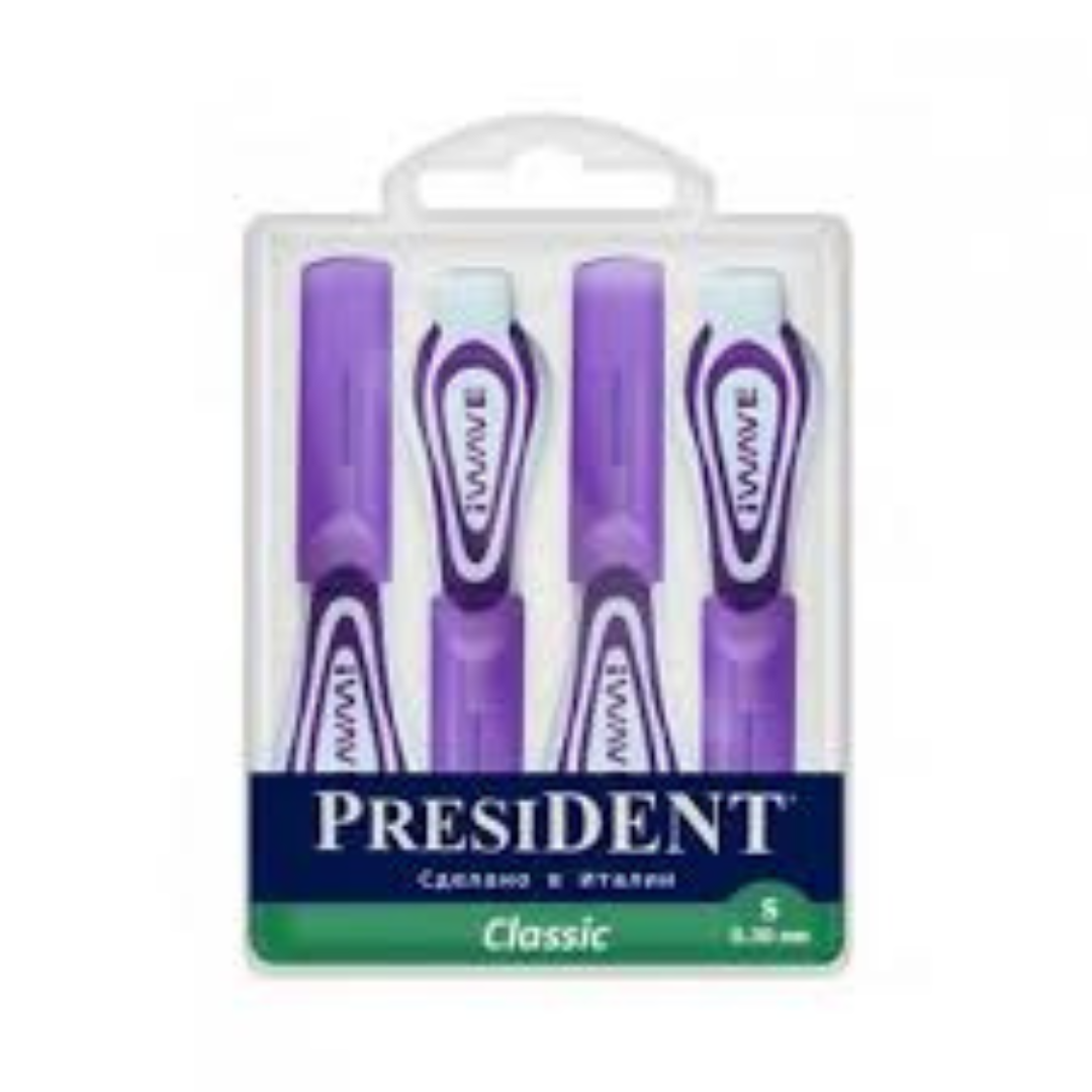 PRESIDENT BROSSETTES INTERDENTAIRES 0.30MM