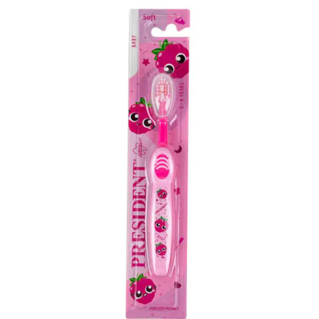 PRESIDENT BROSSE A DENTS MORBIDO-SOFT BABY 0-4ANS