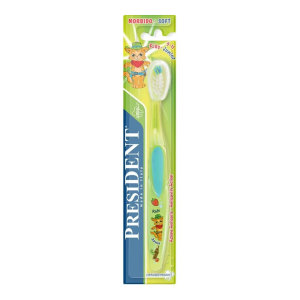 PRESIDENT BROSSE A DENTS MORBIDO SOFT KIDS JUNIOR 5-11ANS