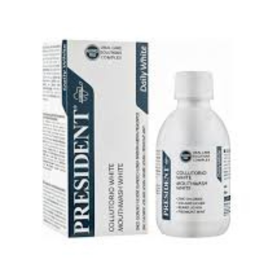 PRESIDENT BAIN DE BOUCHE WHITE 200ML