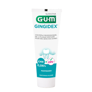 GUM DENTIFRICE GINGIDEX PREVENTION QUOTIDIENNE 75ML REF 1755