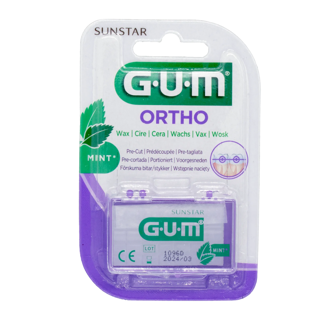 GUM CIRE DE PROTECTION ORTHODONTIQUE MENTHOLEE REF 724