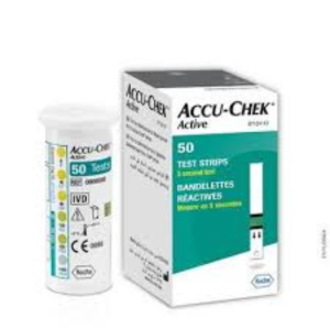 ACCU-CHEK ACTIVE BANDELETTES B50