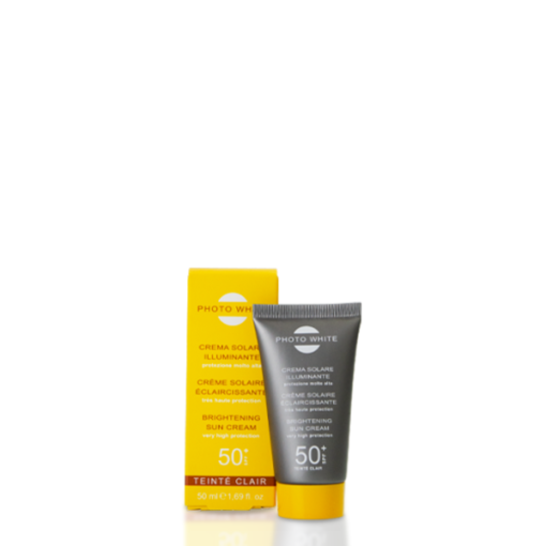 M&D PHOTO WHITE CREME SOLAIRE ECLAIRCISSANTE TEINTE CLAIR SPF50+ 50ML