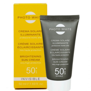 M&D PHOTO WHITE CREME SOLAIRE ECLAIRCISSANTE INVISIBLE SPF50+ 50ML