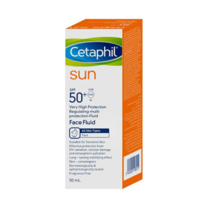 CETAPHIL SUN FACE FLUIDE SPF50+ INVISIBLE 50ML