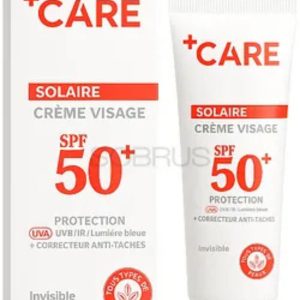 '+CARE CREME SOLAIRE VISAGE SPF50+ INVISIBLE 50ML