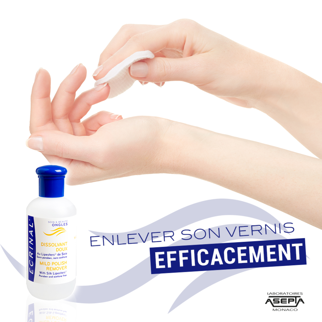 ECRINAL DISSOLVANT DOUX SANS ACETONE 125ML