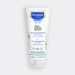 MUSTELA 2 EN 1 GEL NETTOYANT CHEVEUX ET CORPS 200ML