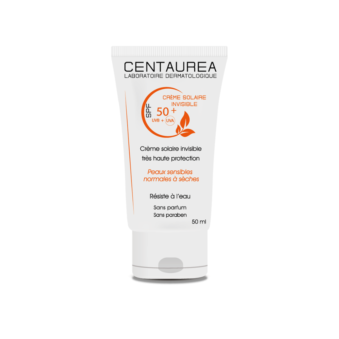 CENTAUREA CREME SOLAIRE INVISIBLE SPF50+ 50ML