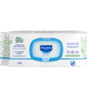 MUSTELA LINGETTES NETTOYANTES PEAU NORMALE A L'AVOCAT B70
