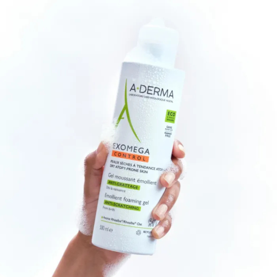 ADERMA EXOMEGA CONTROL GEL MOUSSANT EMOLLIENT 200ML