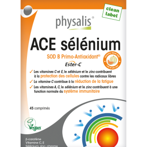 PHYSALIS ACE SELENIUM B45 COMPRIMES