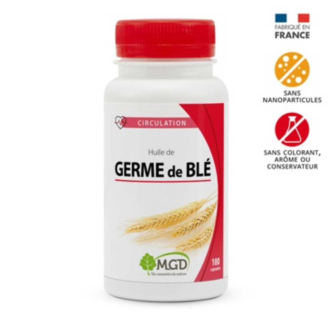 MGD HUILE DE GERME DE BLE B100 CAPSULES