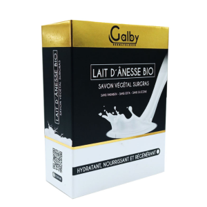 GALBY SAVON LAIT D'ANESSE BIO 100G