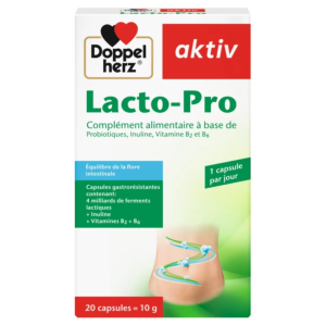DOPPEL HERZ AKTIV LACTO PRO B20 CAPSULES