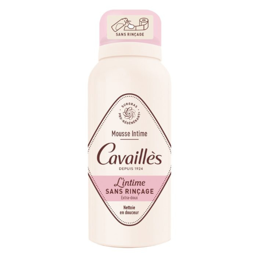 ROGE CAVAILLES MOUSSE INTIME L'INTIME SANS RINCAGE EXTRA-DOUX SPRAY 100ML