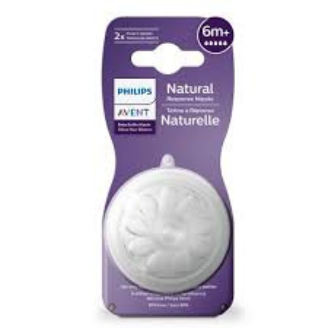 AVENT TETINE NATURAL RESPONSE 6MOIS+ B2 REF SCY965 /UNITE