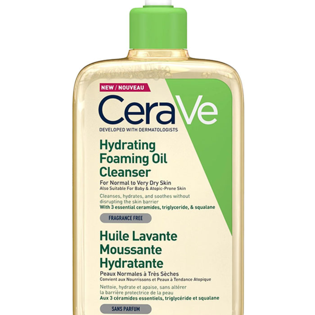 CERAVE HUILE LAVANTE MOUSSANTE HYDRATANTE OIL CLEANSER 473ML