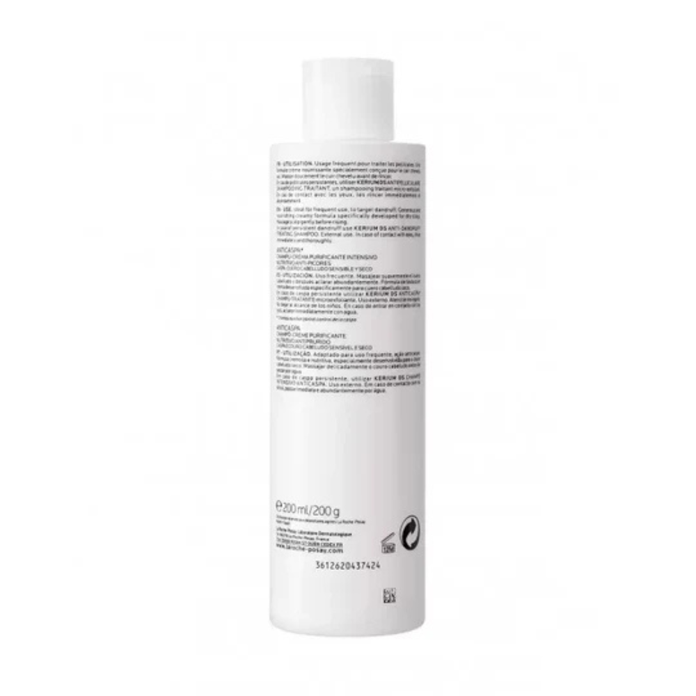 La Roche Posay Kerium Pellicules Sèches 200ml – Image 3