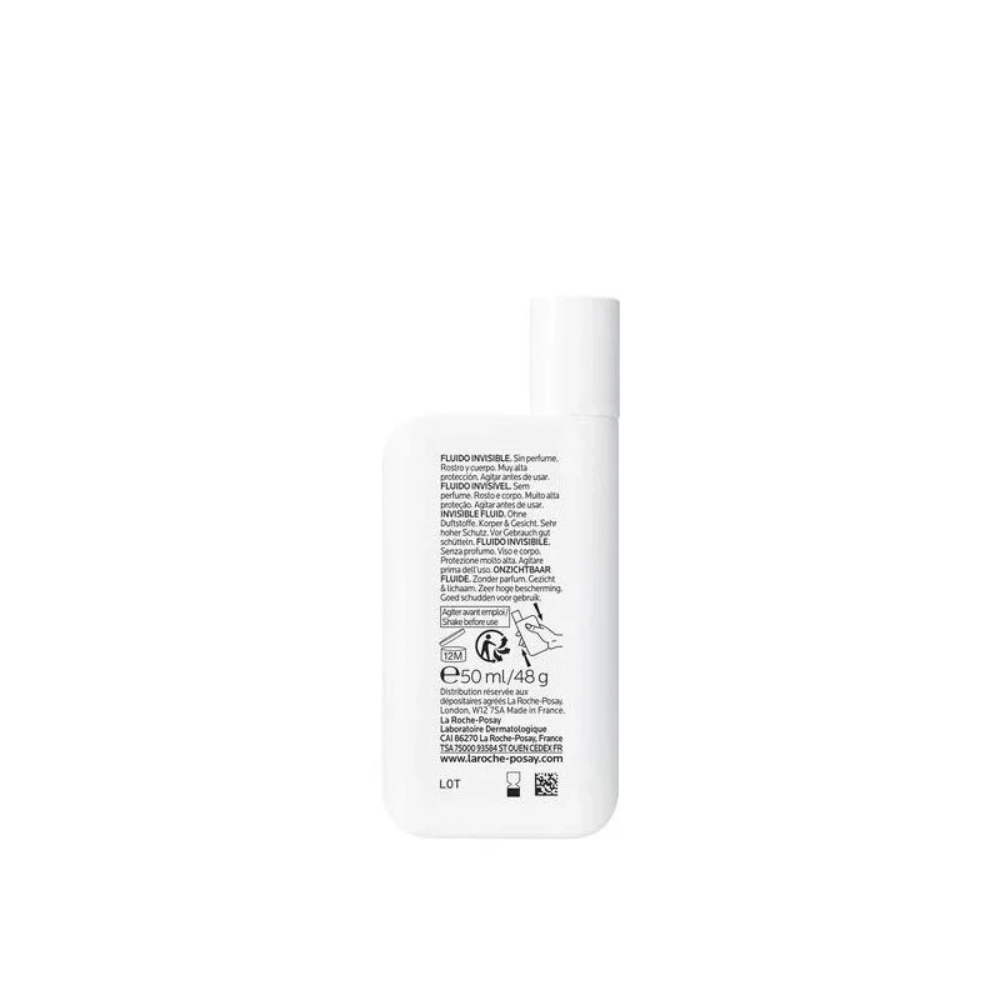 La Roche Posay Anthelios Crème Solaire Fluide Invisible SPF50 50ml – Image 4