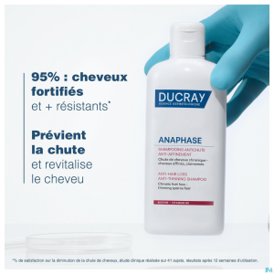 DUCRAY ANAPHASE SHAMPOOING ANTI-CHUTE ANTI-AFFINEMENT 400ML