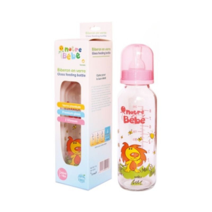 NOTRE BEBE BIBERON PREMIUM FEEDING BOTTLE EN VERRE 90ML REF BPA405