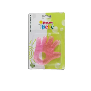 NOTRE BEBE ANNEAU DE DENTITION REFRIGERANT MAIN ROSE REF BD253-4