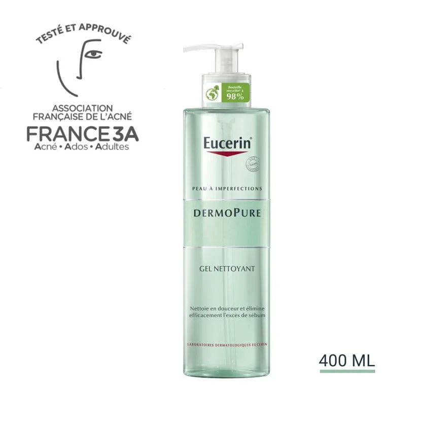 EUCERIN DERMOPURIFYER GEL NETTOYANT 200ML
