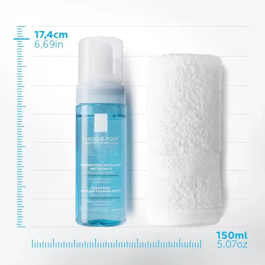 La Roche Posay Mousse D'eau Micellaire Nettoyante 150ml – Image 3