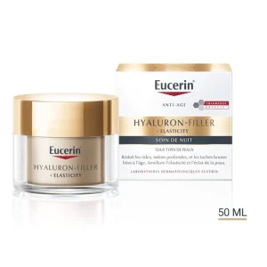 EUCERIN HYALURON FILLER + ELASTICITY CREME DE NUIT 50ML
