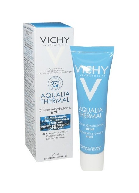 VICHY AQUALIA THERMAL 97 CREME REHYADRATANTE RICHE 30ML